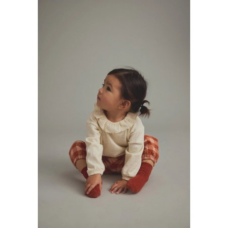 T-shirt bébé Clara | Ivory - Cozmo