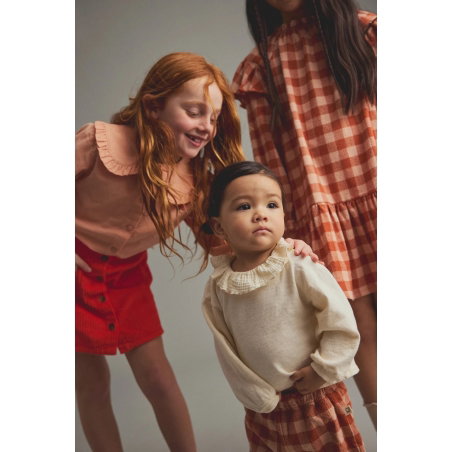 T-shirt bébé Clara | Ivory - Cozmo