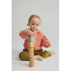Gilet bébé India | Pink Siena