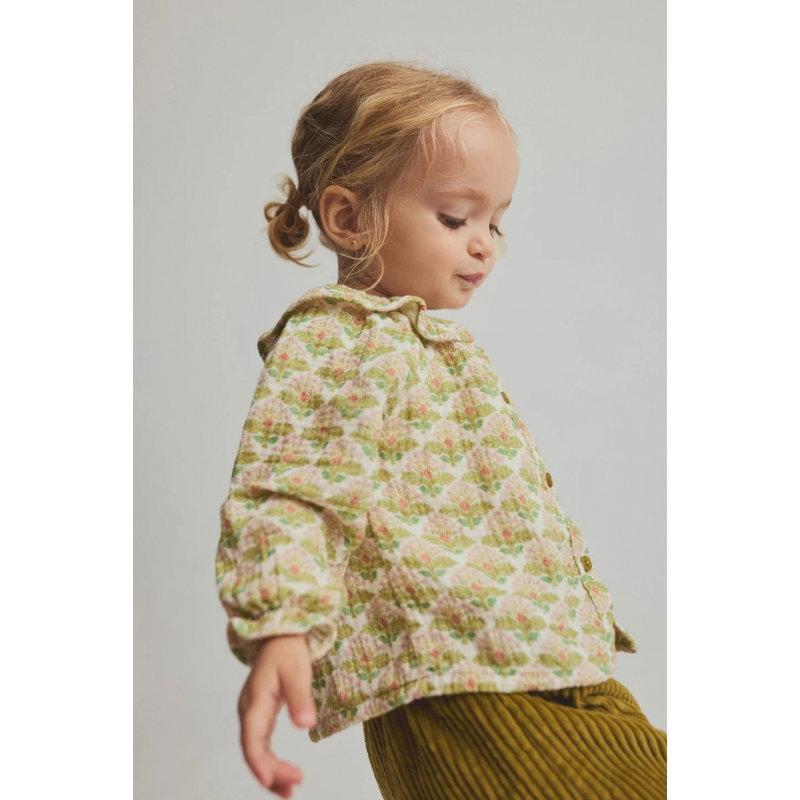 Blouse bébé Iris | Vert