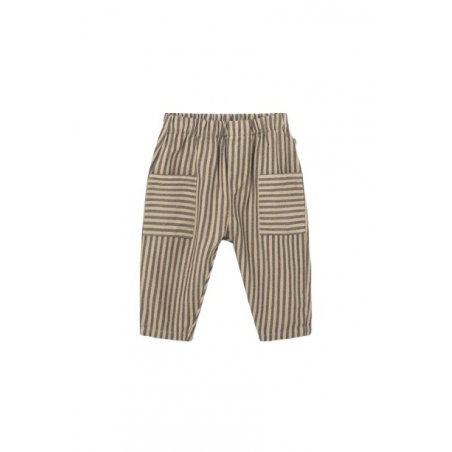 Pantalon à rayures Nepal | Stone - Cozmo