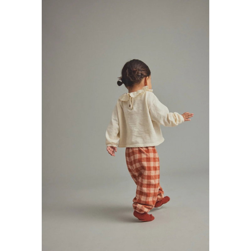 Pantalon en flanelle Bimba | Ginger