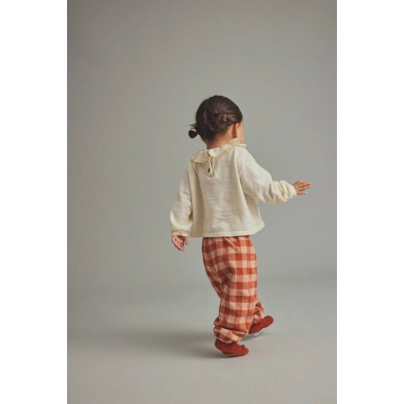 Pantalon en flanelle Bimba | Ginger - Cozmo