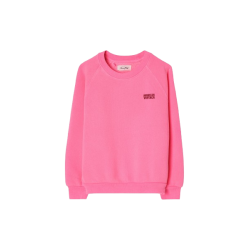 Sweat enfant Izubird | Fluorescent rose