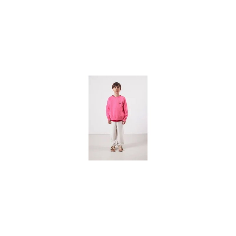 Sweat enfant Izubird | Fluorescent rose