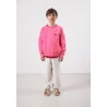 Sweat enfant Izubird | Fluorescent rose