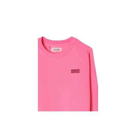 Sweat enfant Izubird | Fluorescent rose - American Vintage Kids