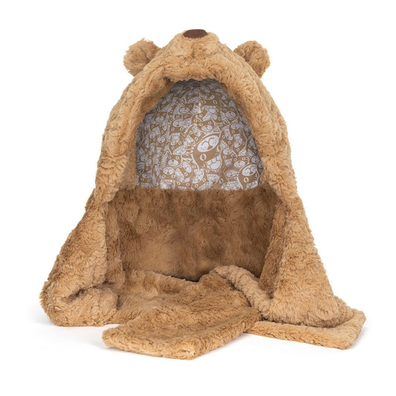 Echarpe à capuche Ours Bartholomew | Bundlesnug