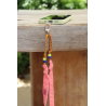 Cordon de téléphone César | Seersucker rose