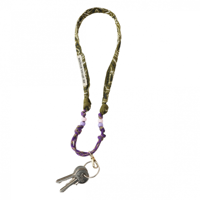 Mini cordon de téléphone | Vert olive