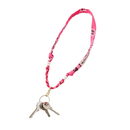 Mini cordon de téléphone | Rose bonbon - Maison Saussure