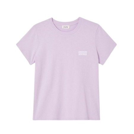 T-shirt Ykobow | Lilas - American Vintage Femme