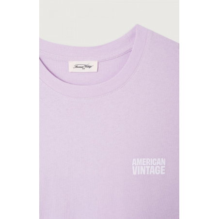 T-shirt Ykobow | Lilas - American Vintage Femme