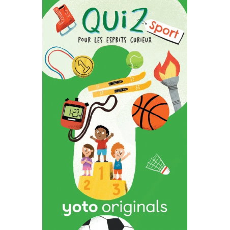 Carte yoto | Quizz pour les esprits curieux : le sport - Yoto