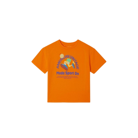 T-shirt enfant Fizvalley  | Carotte vintage - American Vintage Kids