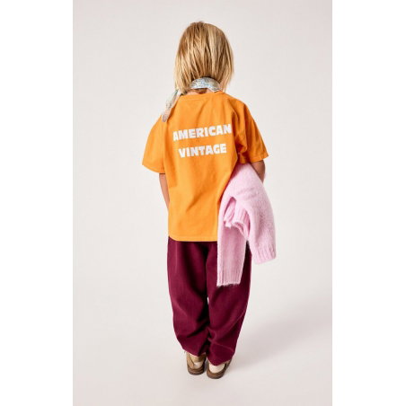 T-shirt enfant Fizvalley  | Carotte vintage - American Vintage Kids
