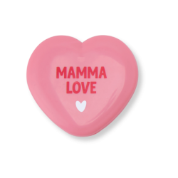 Miroir de poche rose | Mamma love - Atelier wagram