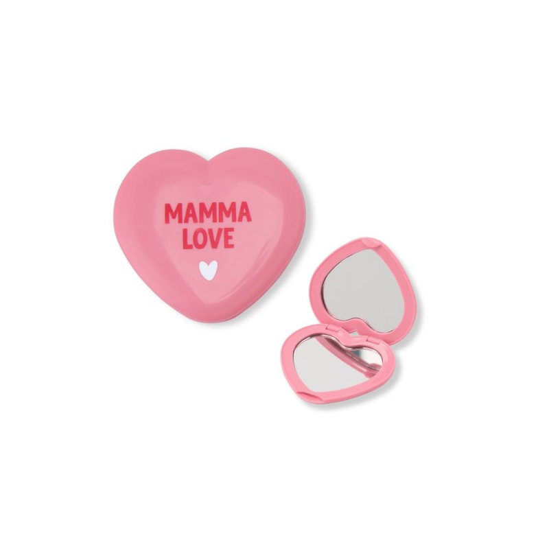 Miroir de poche rose | Mamma love