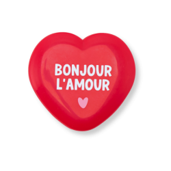 Miroir de poche rouge | Bonjour l'amour - Atelier wagram