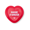 Miroir de poche rouge | Mamie d'amour
