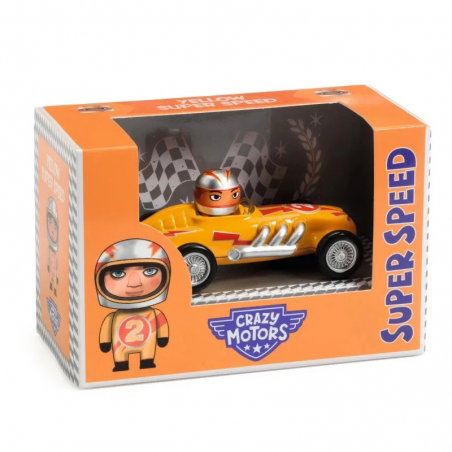 Crazy motors |  Yellow super speed - Djeco