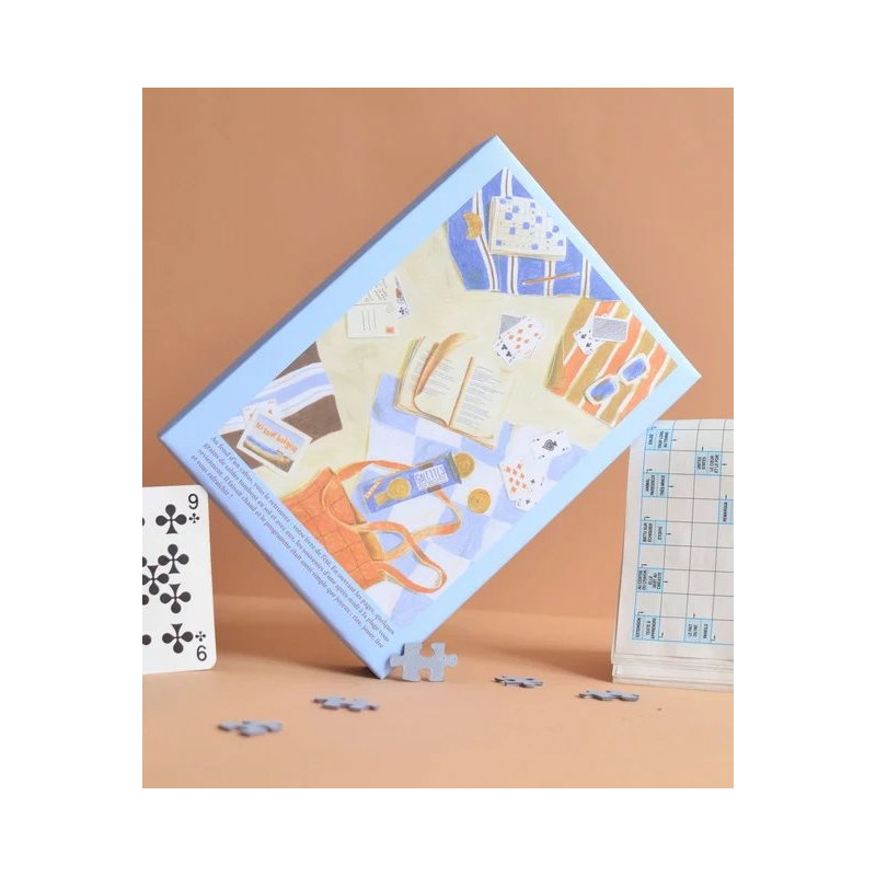 Puzzle 500 pièces | Du sable entre les pages