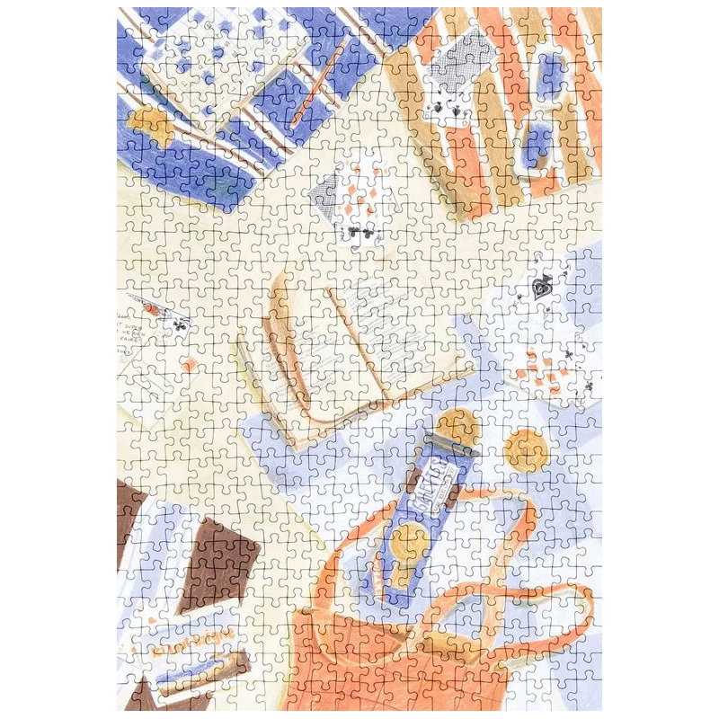 Puzzle 500 pièces | Du sable entre les pages