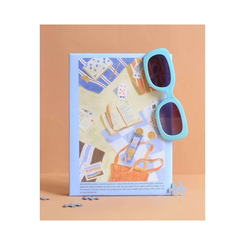 Puzzle 500 pièces | Du sable entre les pages