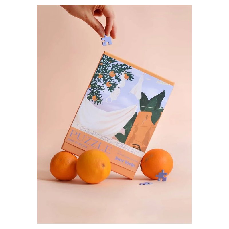 Puzzle 500 pièces | La petite danse du linge