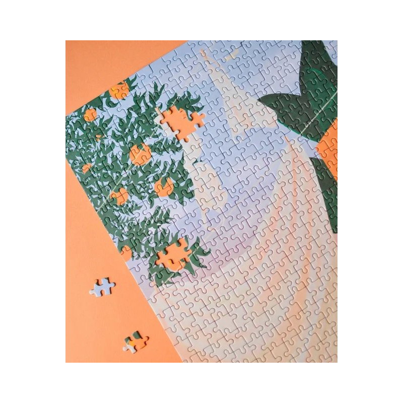 Puzzle 500 pièces | La petite danse du linge