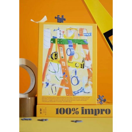 Puzzle 500 pièces | 100% impro - jour férié.