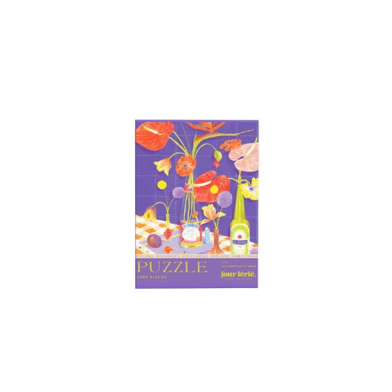 Puzzle 500 pièces | Des fleurs sur la table