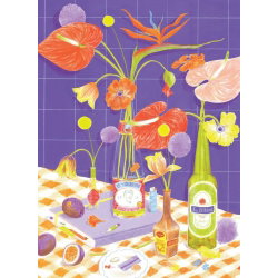 Puzzle 500 pièces | Des fleurs sur la table