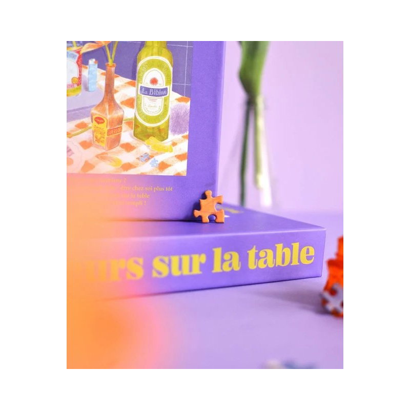 Puzzle 500 pièces | Des fleurs sur la table