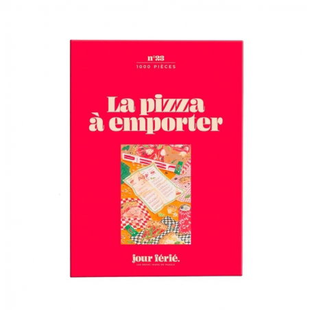 Puzzle 1000 pièces | La pizza à emporter - jour férié.