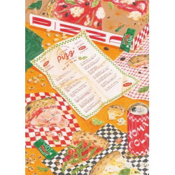 Puzzle 1000 pièces | La pizza à emporter