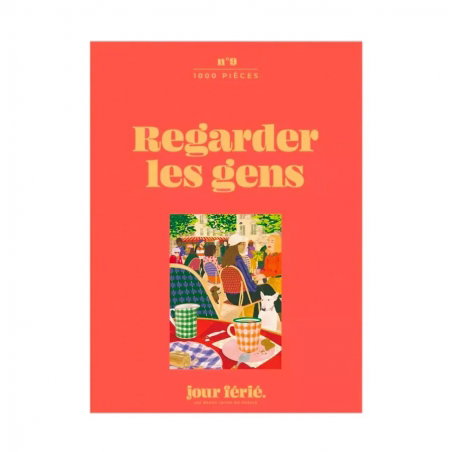 Puzzle 1000 pièces | Regarder les gens - jour férié.