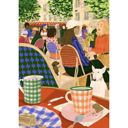 Puzzle 1000 pièces | Regarder les gens - jour férié.