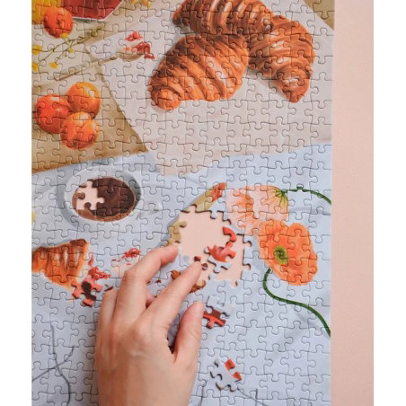 Puzzle 1000 pièces | L'orée du matin - jour férié.