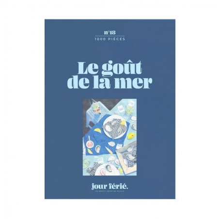 Puzzle 1000 pièces | Le goût de la mer - jour férié.