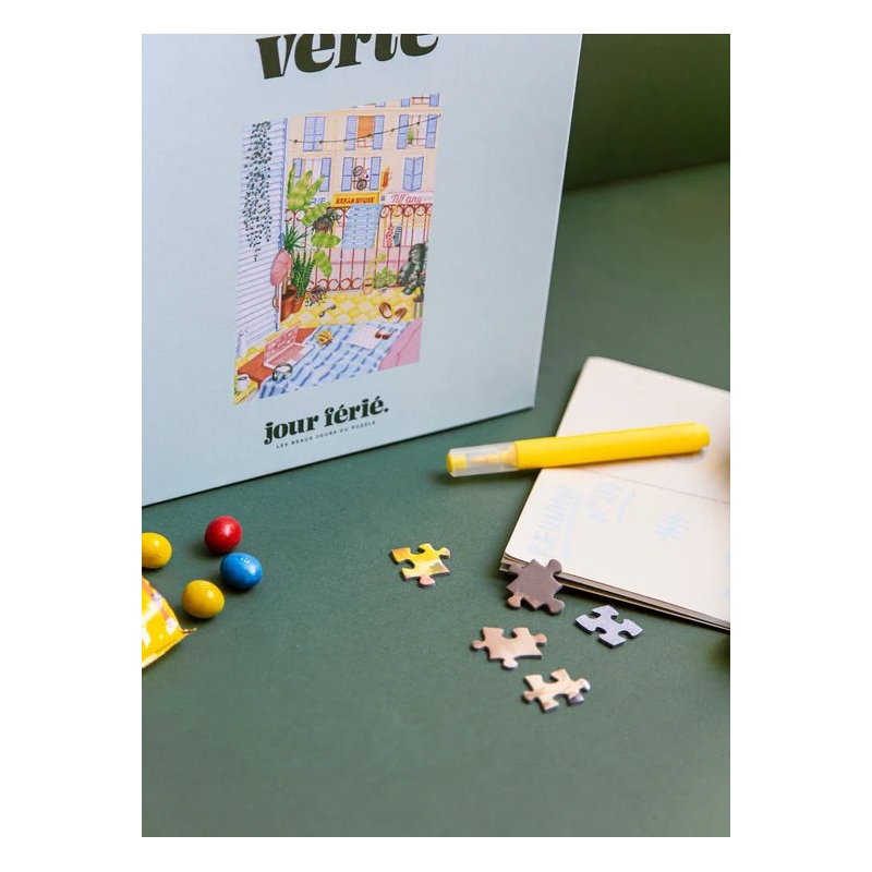 Puzzle 1000 pièces | La classe verte