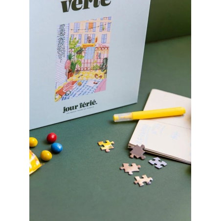 Puzzle 1000 pièces | La classe verte - jour férié.
