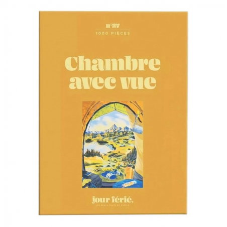 Puzzle 1000 pièces | Chambre avec vue - jour férié.