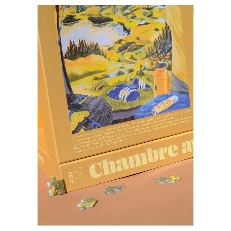 Puzzle 1000 pièces | Chambre avec vue