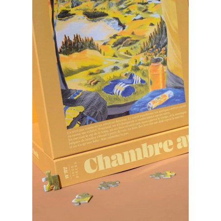Puzzle 1000 pièces | Chambre avec vue - jour férié.