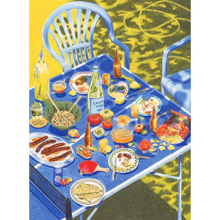 Puzzle 1000 pièces | Manger dehors - jour férié.