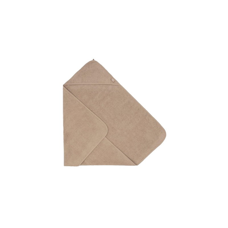 Cape de bain éponge 100x100 cm | Milky Coffee