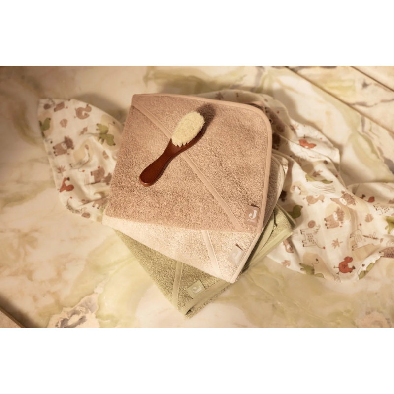 Cape de bain éponge 100x100 cm | Milky Coffee