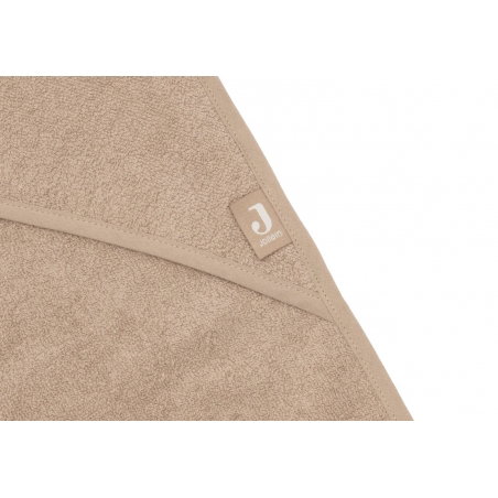 Cape de bain éponge 100x100 cm | Milky Coffee - Jollein