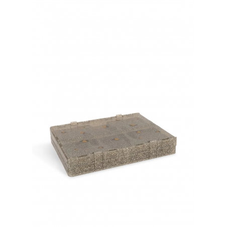 Lot de 2 caisses pailletées | Sparkling Blue - Konges Slojd